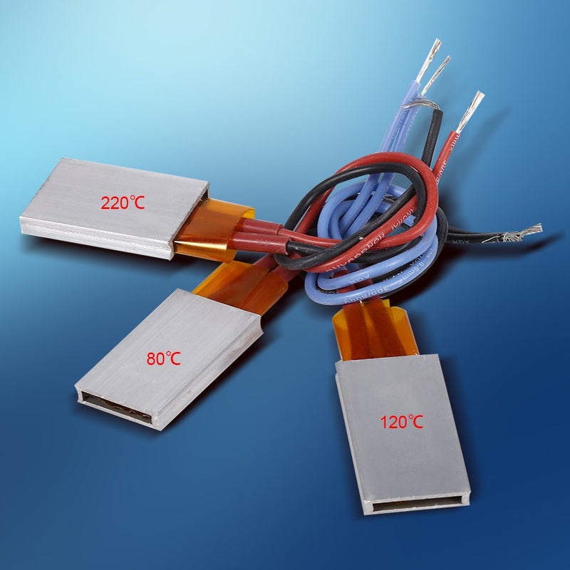 YOSOO PTC Heating Plate, AC/DC 12V PTC Heating Constant Temperature Thermostat Heater Plate Aluminum Shell Ceramic Heating Plate Sheet(80℃ 2—5W) - Image 5
